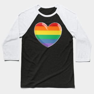 Pride Heart Baseball T-Shirt